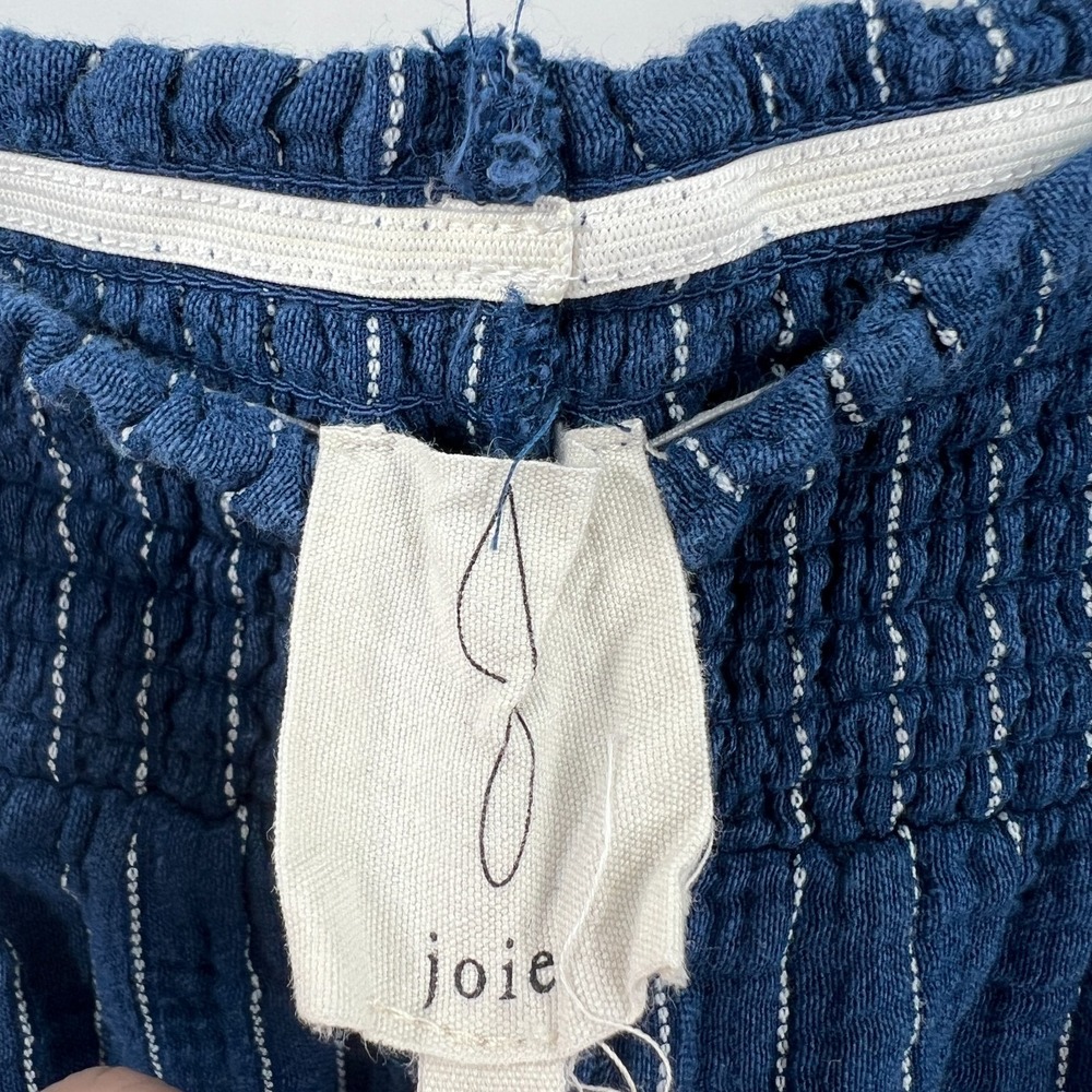 Joie high rise wide leg striped pant coastal grandmother nautical breeze boho 1x - Picture 10 of 12